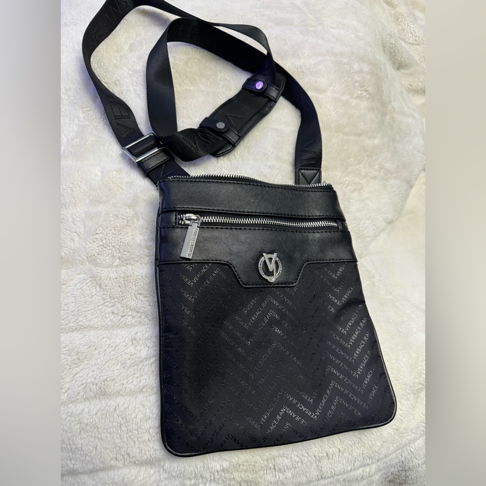 Versace cross body cloth bag